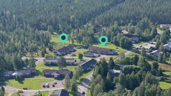 Utajärven vuokratalot.