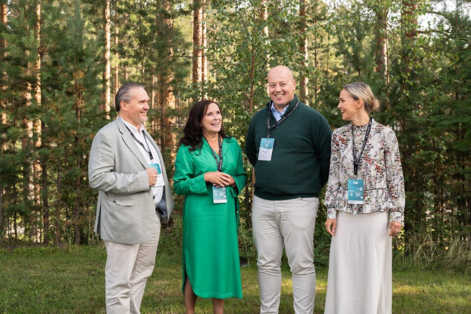 Hannu Koivusalo, Anne Sormunen, Markus Talka ja Iines Veistola.